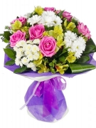 Harmony Roses & Chrysanthemums bouquet