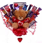 Sweet Bouquet with a Toy for a Girl