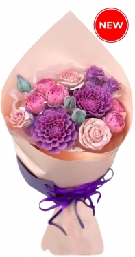 Chocolate: Roses, Peonies, Dahlias 3 sizes