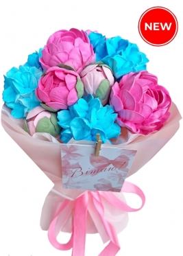 Dulcet Zephyr Peonies & Hydranger, 5 sizes