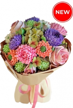Zephyr Boquet with Asters, 5 sizes