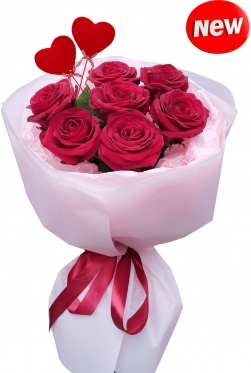 Roses & Hearts from 7 to 101