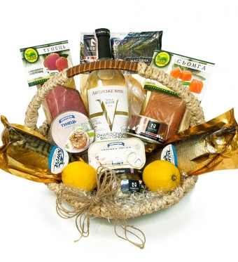 Корзина морских деликатесов