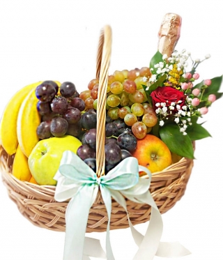 Fruits and Champagne set - 4 kilos